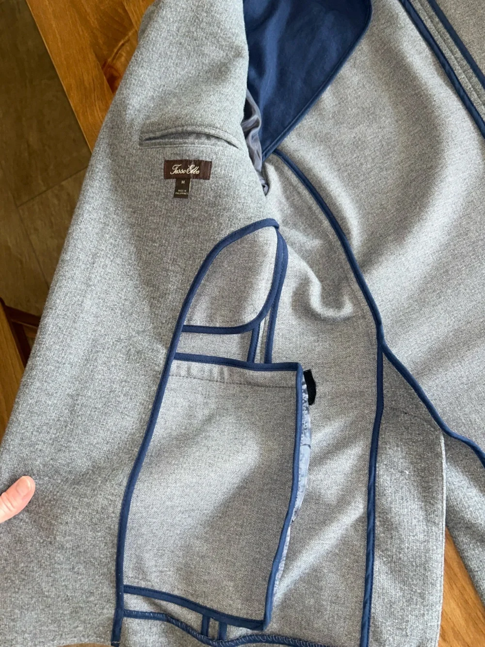 Men's Grey Blazer